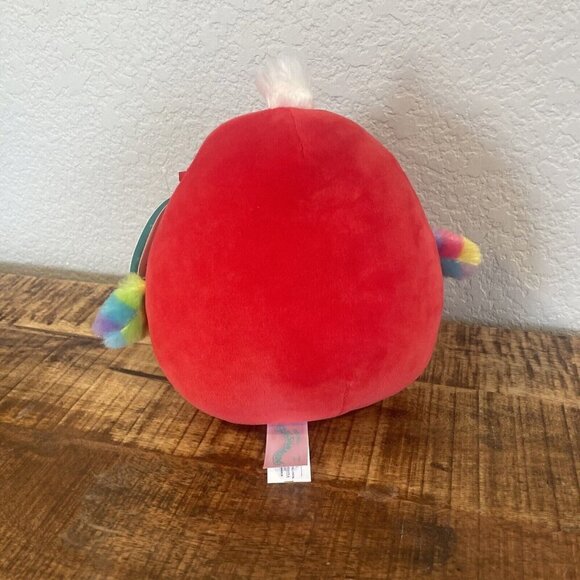 New 2022 Squismallows Paco the Parrot "Bestie" Best Friends Edition 7.5" Stuffed - Picture 4 of 8